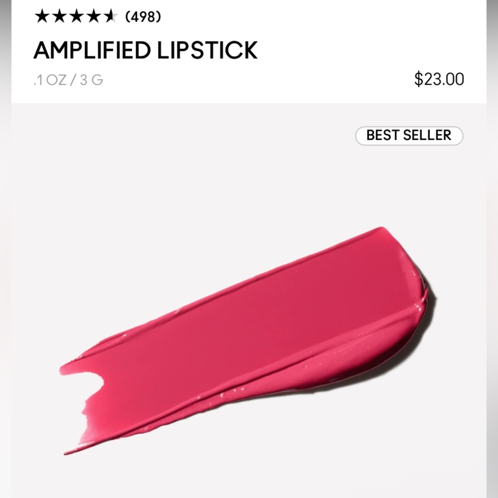 MAC 🎀 Best Seller Amplified lipstick “So You” Full size NIB - Picture 2 of 9